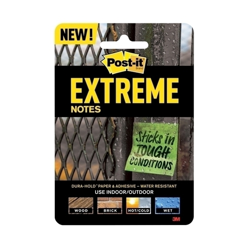 Post-It Extreme Notes 76 x 76mm 3-Pack - Box of 6
