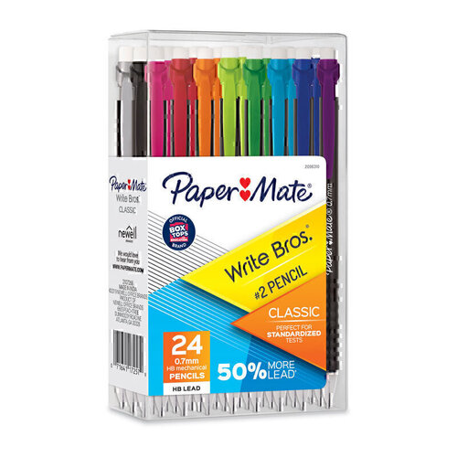 Paper Mate Write Brothers Mechanical Pencil 0.7MM 24-Pack