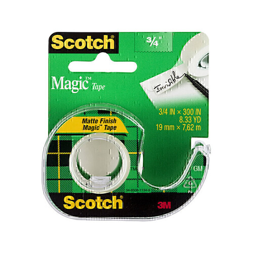 Scotch Magic Tape 19mm x 7.62M - Box of 12