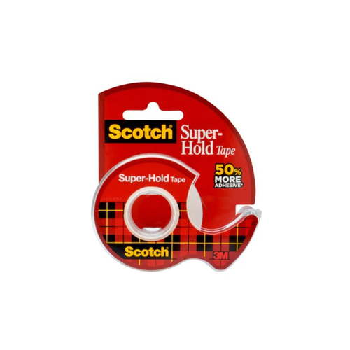 Scotch Tape Super Hold Dispenser 19mm x16.5M - Box of 12