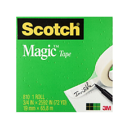 Scotch Magic Tape 810 19mm 1pc