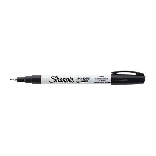 Sharpie Oil-Based Paint Marker Extra Fine Black - Box of 12