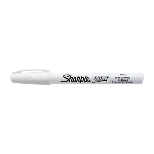 Sharpie Oil-Based Paint Marker Extra Fine White - Box of 12