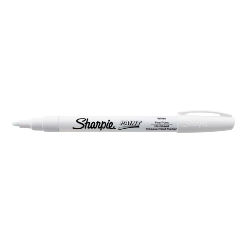 Sharpie Paint Marker Fine White - Box of 12