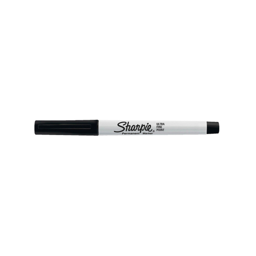 Sharpie Perm Marker Ultra Fine Point Black - Box of 12