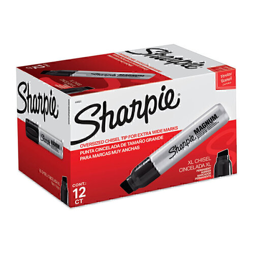 Sharpie Magnum Permanent Marker Black - Box of 12