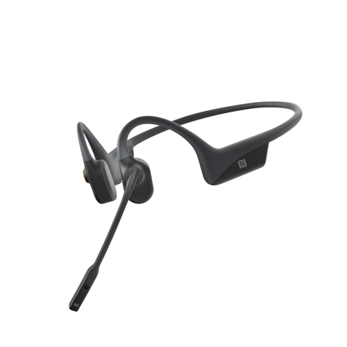 Shokz OpenComm Wireless Stereo Bone Conduction Headset - Black