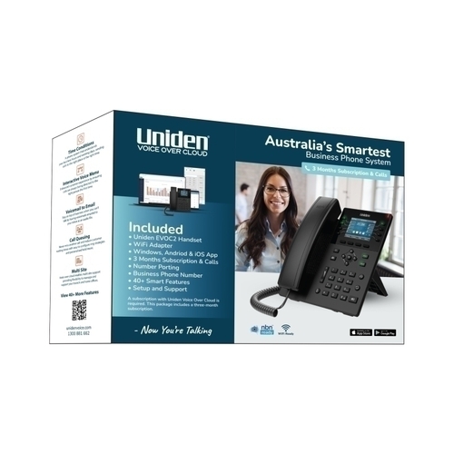 Uniden Voice over Cloud Business Phone System