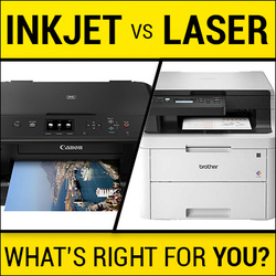 Laser Printer vs Inkjet: What Kind Of Printer Do I Need?